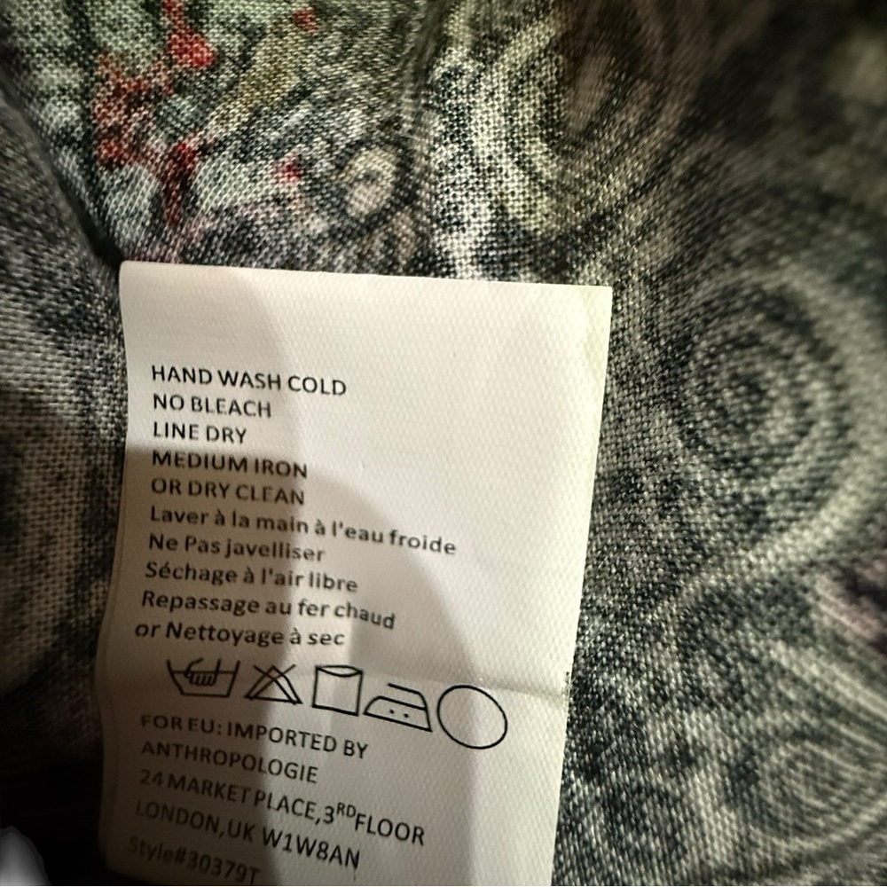 Anthropologie Tiny Boho Patchwork Mini Dress Smal… - image 10